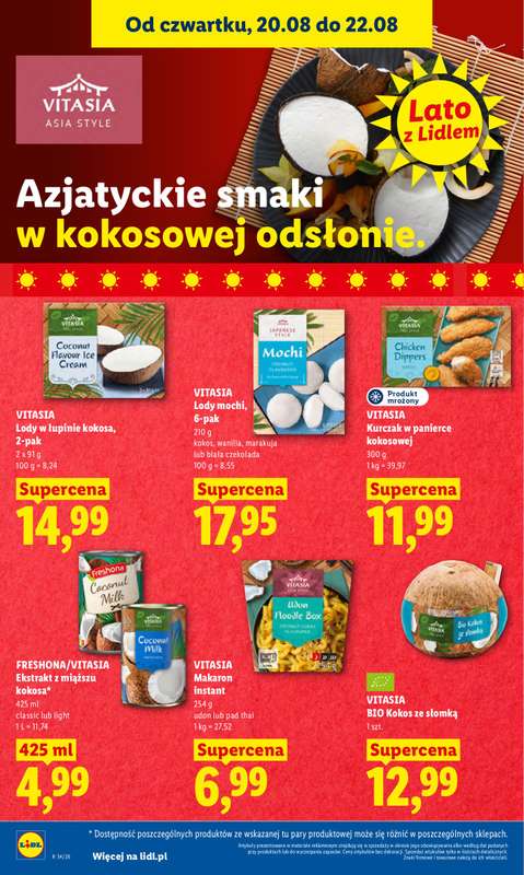 Lidl - gazetka promocyjna Oferta od czwartku od czwartku 20.08 do soboty 22.08 - strona 50