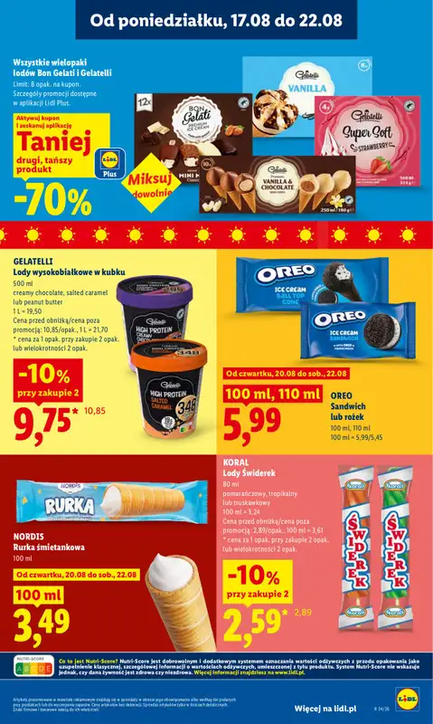 Lidl - gazetka promocyjna Oferta od czwartku od czwartku 20.08 do soboty 22.08 - strona 75