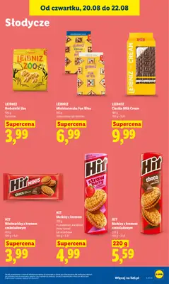 Lidl - gazetka promocyjna Oferta od czwartku od czwartku 20.08 do soboty 22.08 - strona 85