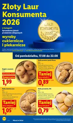 Lidl - gazetka promocyjna Oferta od czwartku od czwartku 20.08 do soboty 22.08 - strona 60