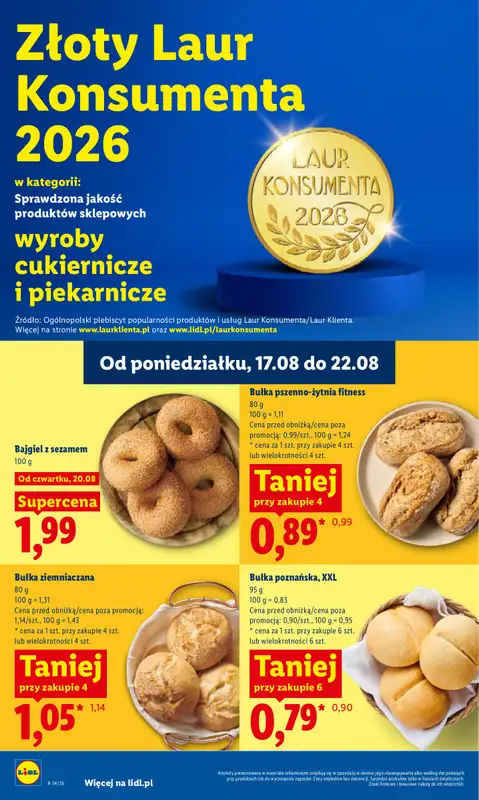 Lidl - gazetka promocyjna Oferta od czwartku od czwartku 20.08 do soboty 22.08 - strona 60