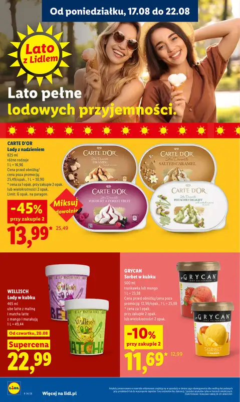 Lidl - gazetka promocyjna Oferta od czwartku od czwartku 20.08 do soboty 22.08 - strona 74