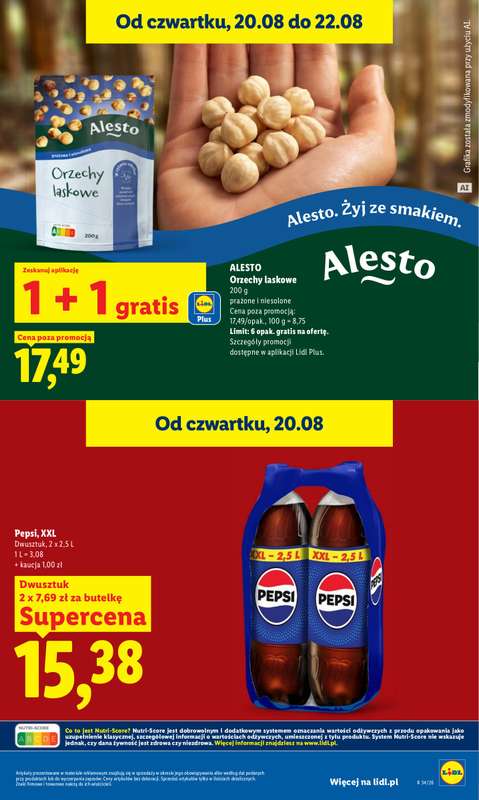 Lidl - gazetka promocyjna Oferta od czwartku od czwartku 20.08 do soboty 22.08 - strona 25