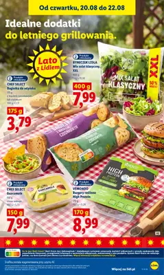 Lidl - gazetka promocyjna Oferta od czwartku od czwartku 20.08 do soboty 22.08 - strona 63