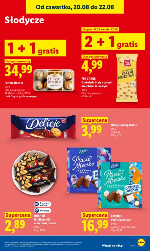 Lidl - gazetka promocyjna Oferta od czwartku od czwartku 20.08 do soboty 22.08 - strona 83