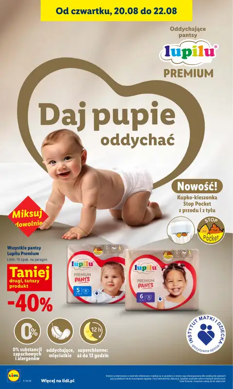Lidl - gazetka promocyjna Oferta od czwartku od czwartku 20.08 do soboty 22.08 - strona 90