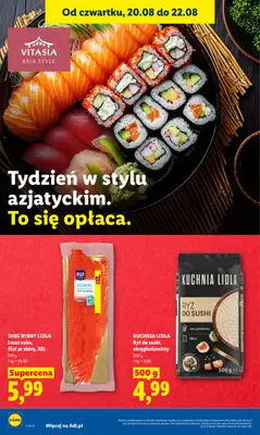 Lidl - gazetka promocyjna Oferta od czwartku od czwartku 20.08 do soboty 22.08 - strona 48