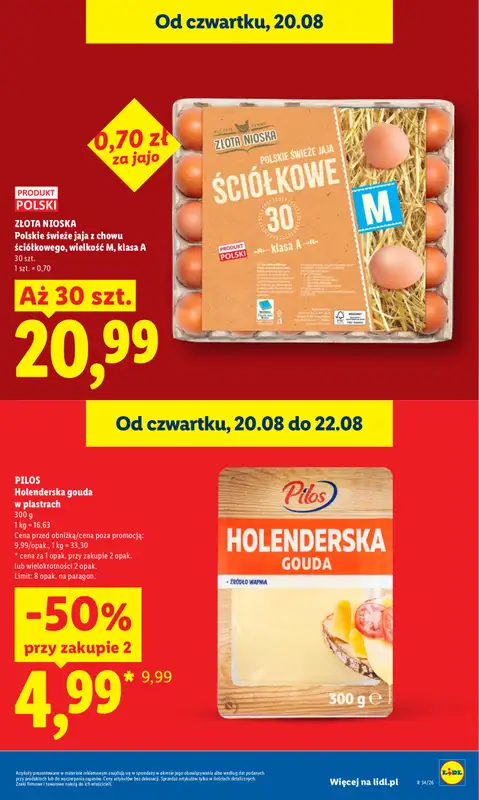 Lidl - gazetka promocyjna Oferta od czwartku od czwartku 20.08 do soboty 22.08 - strona 13