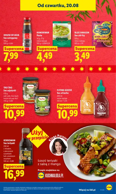 Lidl - gazetka promocyjna Oferta od czwartku od czwartku 20.08 do soboty 22.08 - strona 55