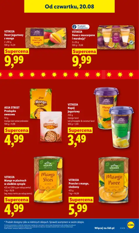 Lidl - gazetka promocyjna Oferta od czwartku od czwartku 20.08 do soboty 22.08 - strona 51