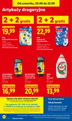 Lidl - gazetka promocyjna Oferta od czwartku od czwartku 20.08 do soboty 22.08 - strona 94
