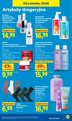 Lidl - gazetka promocyjna Oferta od czwartku od czwartku 20.08 do soboty 22.08 - strona 91