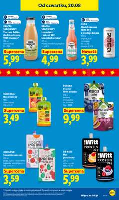 Lidl - gazetka promocyjna Oferta od czwartku od czwartku 20.08 do soboty 22.08 - strona 77