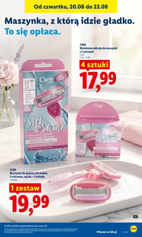 Lidl - gazetka promocyjna Oferta od czwartku od czwartku 20.08 do soboty 22.08 - strona 93
