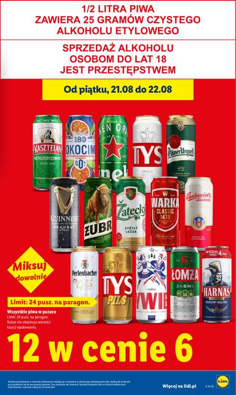 Lidl - gazetka promocyjna Oferta od czwartku od czwartku 20.08 do soboty 22.08 - strona 11