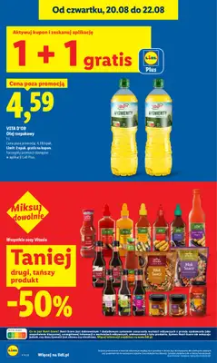 Lidl - gazetka promocyjna Oferta od czwartku od czwartku 20.08 do soboty 22.08 - strona 22