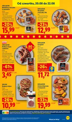 Lidl - gazetka promocyjna Oferta od czwartku od czwartku 20.08 do soboty 22.08 - strona 65