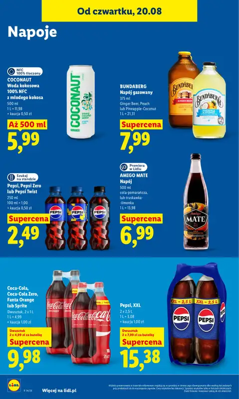 Lidl - gazetka promocyjna Oferta od czwartku od czwartku 20.08 do soboty 22.08 - strona 78