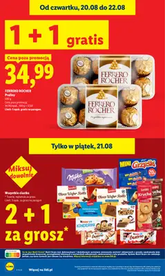 Lidl - gazetka promocyjna Oferta od czwartku od czwartku 20.08 do soboty 22.08 - strona 20