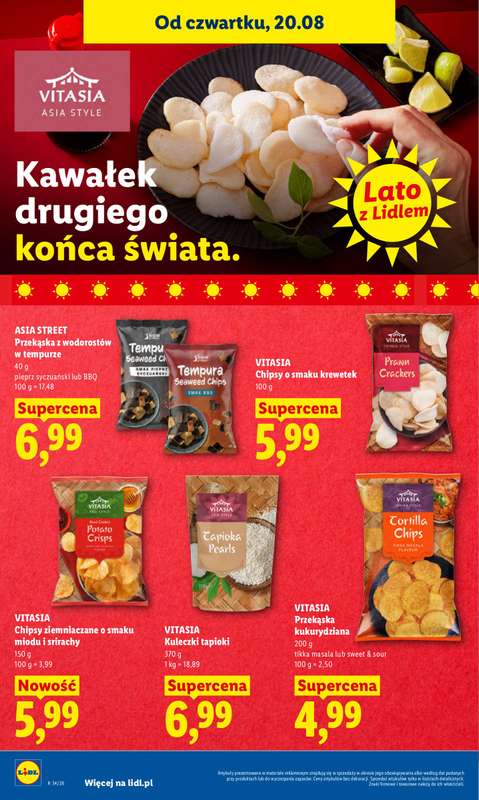 Lidl - gazetka promocyjna Oferta od czwartku od czwartku 20.08 do soboty 22.08 - strona 58
