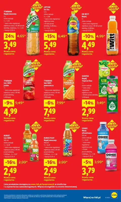Lidl - gazetka promocyjna Oferta od czwartku od czwartku 20.08 do soboty 22.08 - strona 35