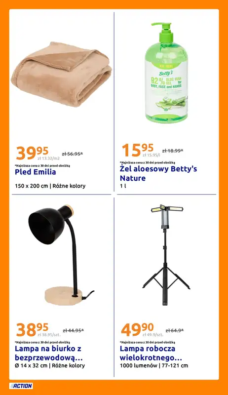 Action - gazetka promocyjna Gazetka od środy 19.08 do wtorku 25.08 - strona 32