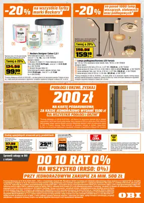 OBI - gazetka promocyjna Gazetka od środy 19.08 do wtorku 08.09 - strona 16