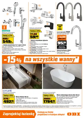 OBI - gazetka promocyjna Gazetka od środy 19.08 do wtorku 08.09 - strona 3