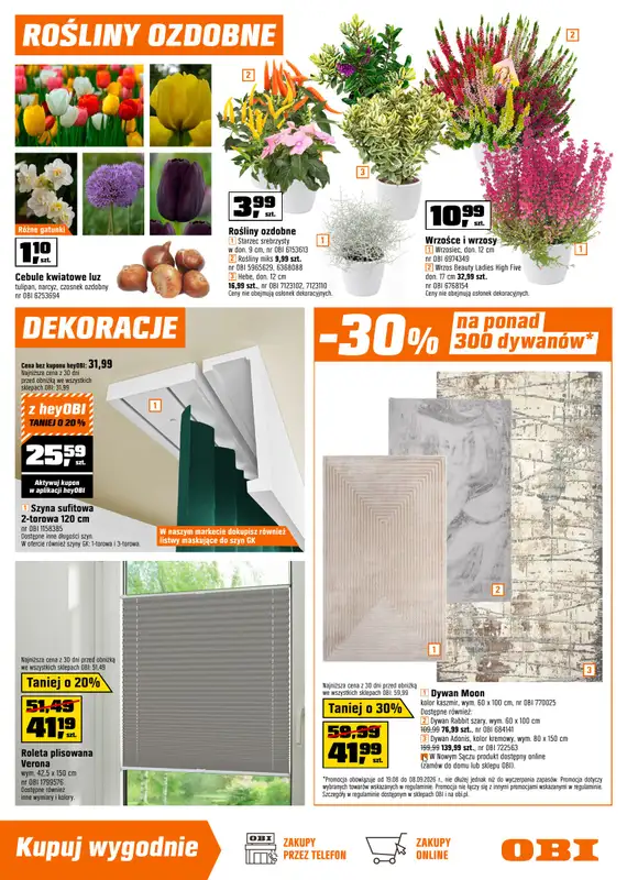 OBI - gazetka promocyjna Gazetka od środy 19.08 do wtorku 08.09 - strona 13