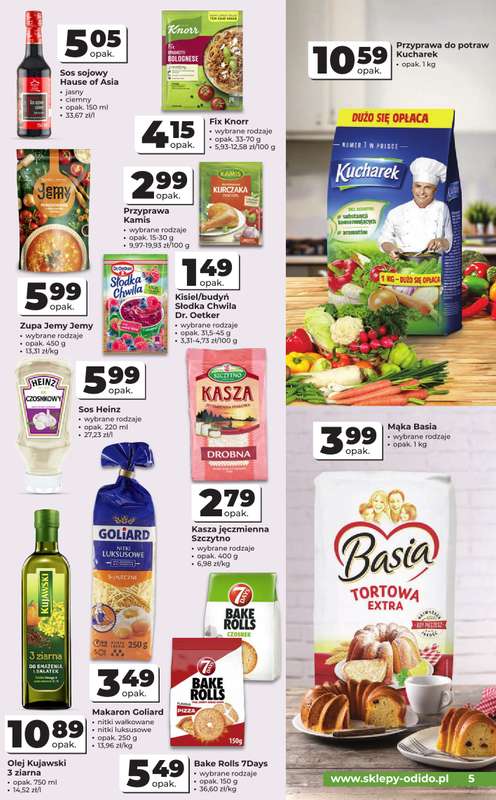Odido - gazetka promocyjna Gazetka od środy 19.08 do wtorku 01.09 - strona 5