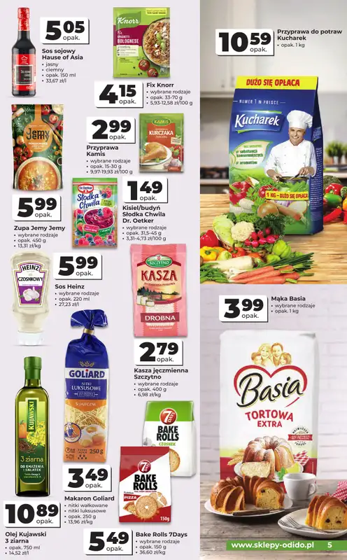 Odido - gazetka promocyjna Gazetka od środy 19.08 do wtorku 01.09 - strona 5