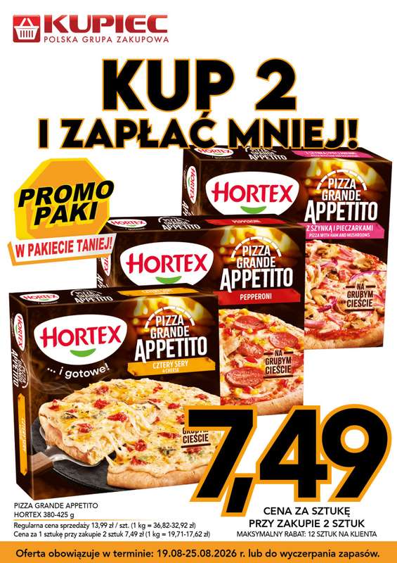 Kupiec - gazetka promocyjna Promopaki od środy 19.08 do wtorku 25.08 - strona 9