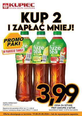 Kupiec - gazetka promocyjna Promopaki od środy 19.08 do wtorku 25.08 - strona 11