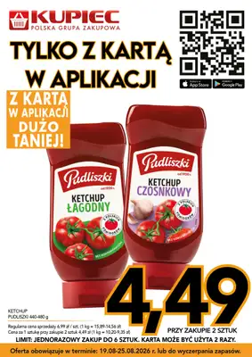 Kupiec - gazetka promocyjna Promopaki od środy 19.08 do wtorku 25.08 - strona 14