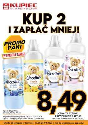Kupiec - gazetka promocyjna Promopaki od środy 19.08 do wtorku 25.08 - strona 13
