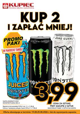 Kupiec - gazetka promocyjna Promopaki od środy 19.08 do wtorku 25.08 - strona 4