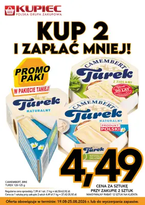 Kupiec - gazetka promocyjna Promopaki od środy 19.08 do wtorku 25.08 - strona 3