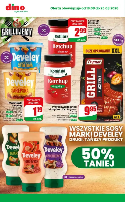 Dino - gazetka promocyjna MEGA promocje! od środy 19.08 do wtorku 25.08 - strona 10