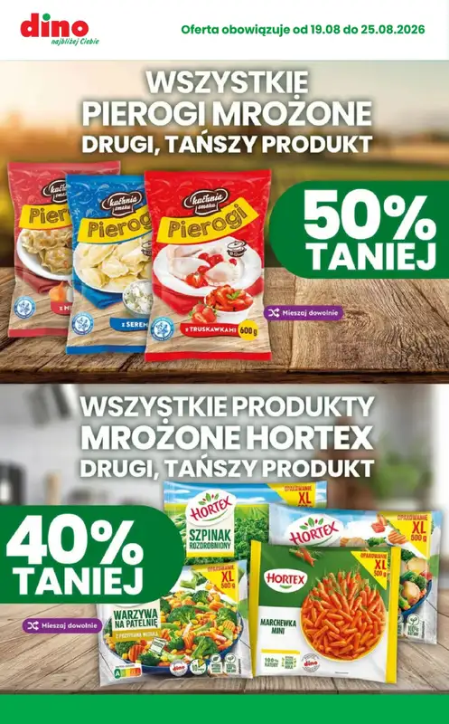 Dino - gazetka promocyjna MEGA promocje! od środy 19.08 do wtorku 25.08 - strona 8