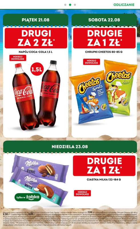 Żabka - gazetka promocyjna Gazetka od środy 12.08 do wtorku 25.08 - strona 3