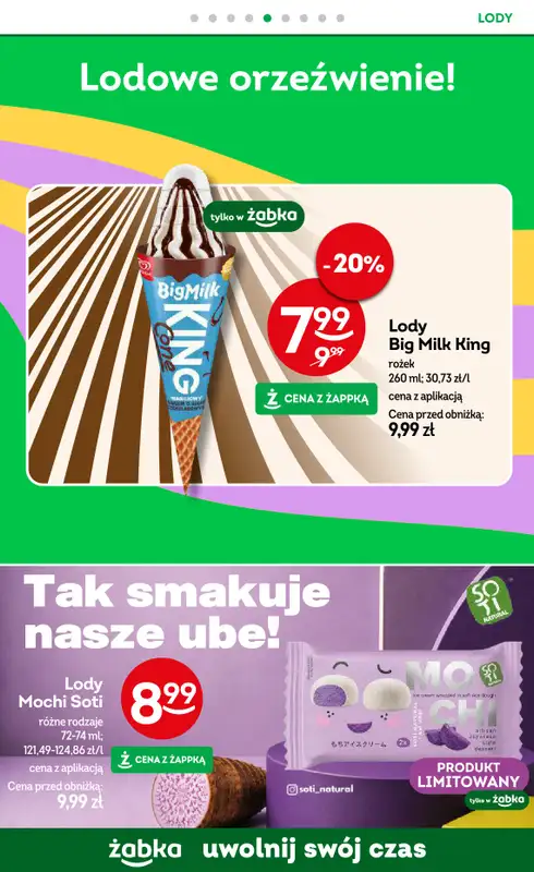 Żabka - gazetka promocyjna Gazetka od środy 12.08 do wtorku 25.08 - strona 54