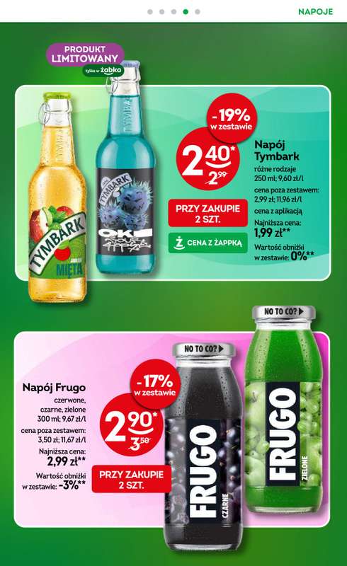 Żabka - gazetka promocyjna Gazetka od środy 12.08 do wtorku 25.08 - strona 24