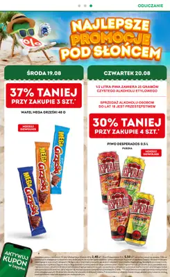 Żabka - gazetka promocyjna Gazetka od środy 12.08 do wtorku 25.08 - strona 2