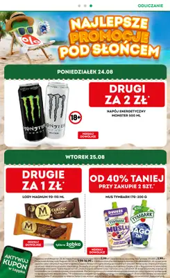 Żabka - gazetka promocyjna Gazetka od środy 12.08 do wtorku 25.08 - strona 4