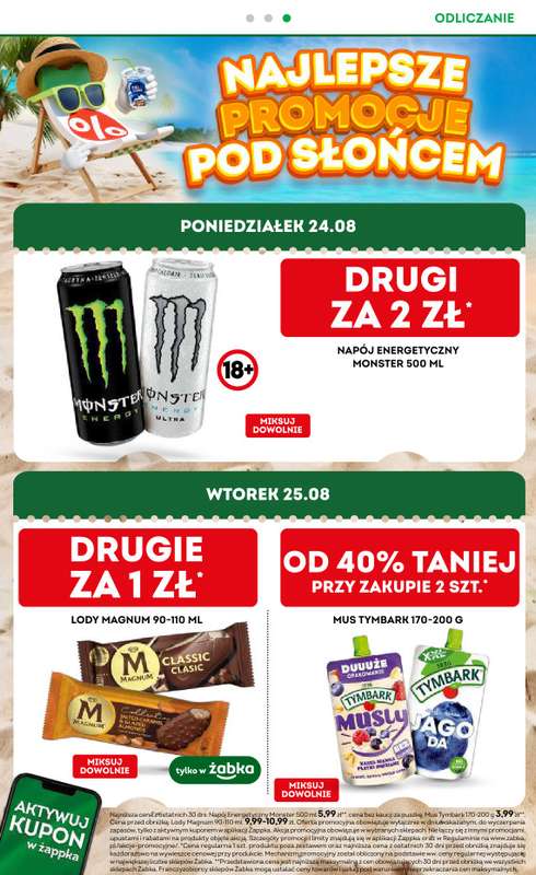 Żabka - gazetka promocyjna Gazetka od środy 12.08 do wtorku 25.08 - strona 4