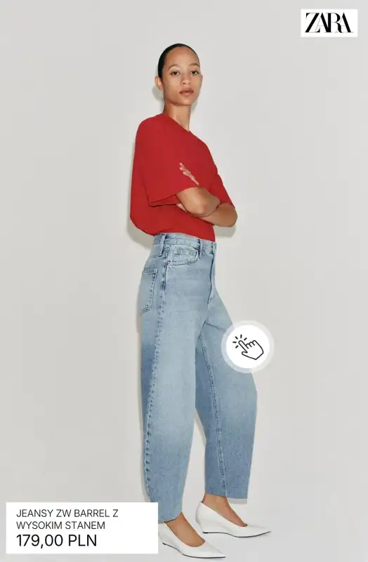 Zara - gazetka promocyjna Spodnie barrel od środy 19.08 do czwartku 27.08 - strona 6