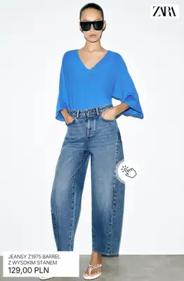 Zara - gazetka promocyjna Spodnie barrel od środy 19.08 do czwartku 27.08 - strona 7