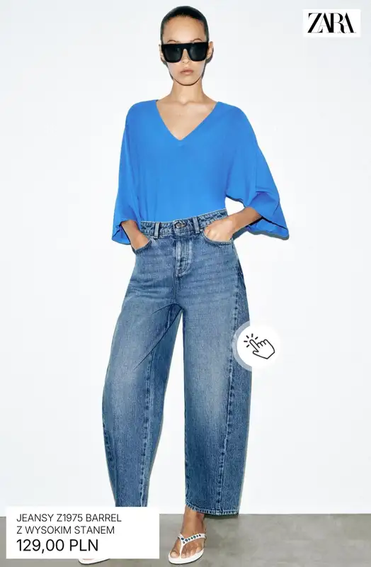 Zara - gazetka promocyjna Spodnie barrel od środy 19.08 do czwartku 27.08 - strona 7