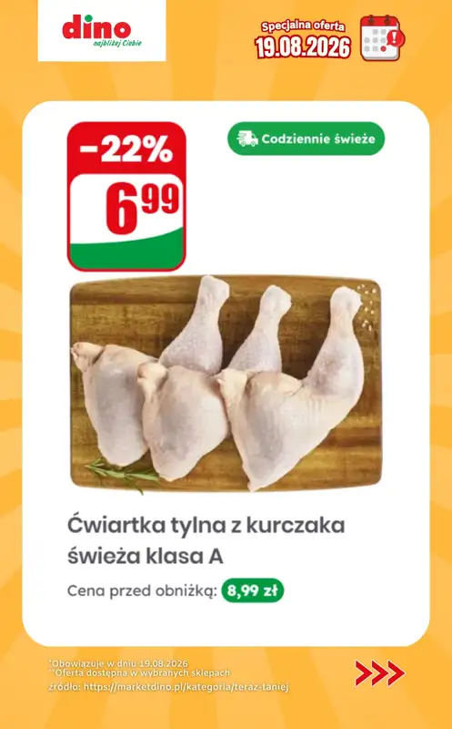 Dino - gazetka promocyjna Specjalna oferta na 19.08.2026 - promocje spoza gazetki od środy 19.08 do środy 19.08 - strona 4