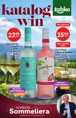 Żabka - gazetka promocyjna Katalog win od środy 19.08 do wtorku 01.09